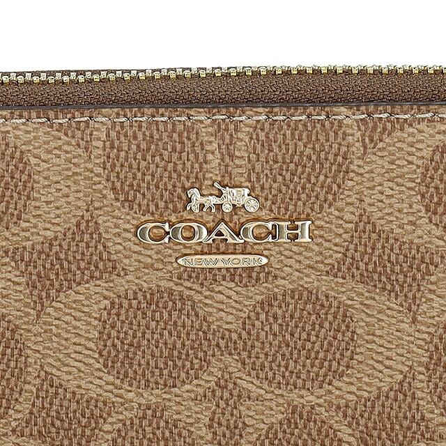 コーチ 長財布 レディース ブランド COACH Philippines CW778 IMXHE タン/ブラウン ウォレット 高級 おしゃれ プレゼント 実用的