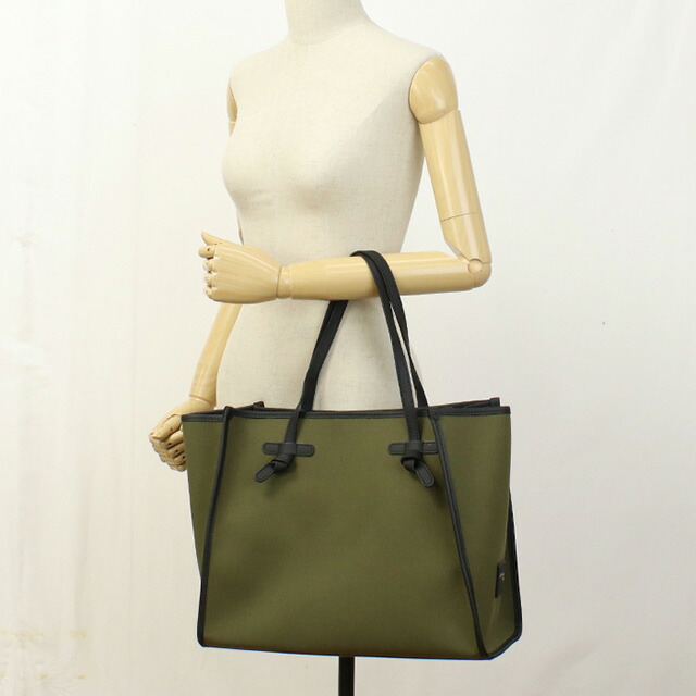 ジャンニ キアリーニ トートバッグ レディース GIANNI CHIARINI イタリア 6850 MILITARE-CORDA カーキ バッグ 軽量 手提げ ブランド 高級 おしゃれ プレゼント 女性 実用的 かわいい