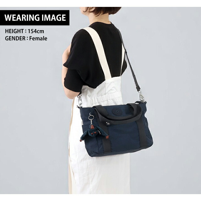 キプリング ハンドバッグ レディース ブランド Kipling KIB9K84DX ネイビー 軽量 小さめ 手提げ 高級 おしゃれ プレゼント 女性 実用的 かわいい
