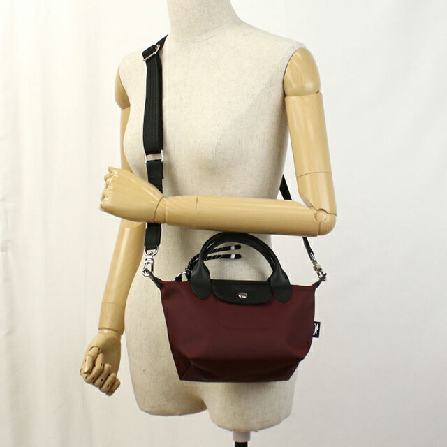 ロンシャン ハンドバッグ レディース ブランド Longchamp 2WAY 1500 レッド 軽量 小さめ 手提げ 高級 おしゃれ プレゼント 女性 実用的 かわいい