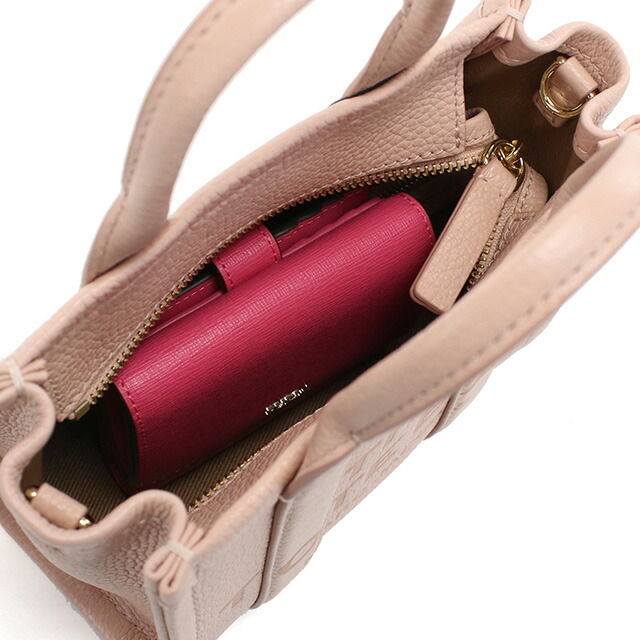 マーク・ジェイコブス トートバッグ レディース MARC JACOBS THE MICRO TOTE レザー ベトナム H053L01RE22 ROSE ピンク系 バッグ 軽量 手提げ ブランド 高級 おしゃれ プレゼント 女性 実用的 かわいい