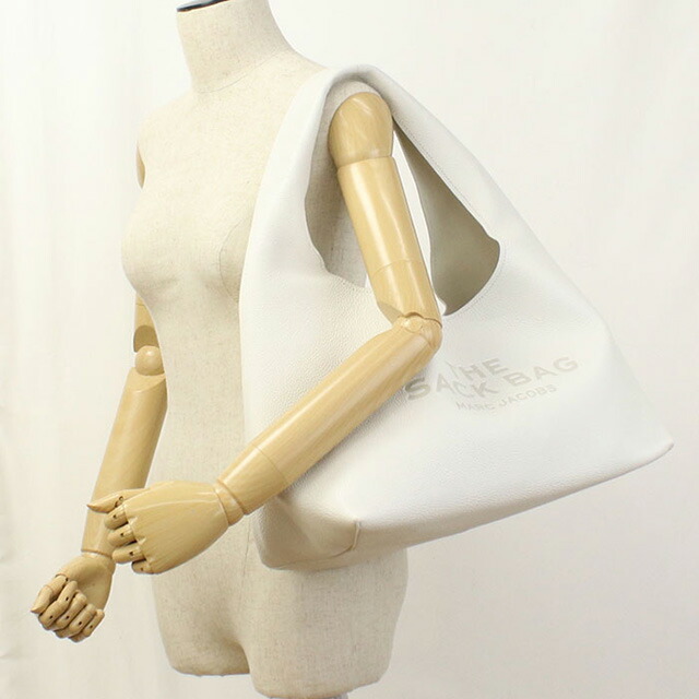 マークジェイコブス トートバッグ レディース ブランド MARC JACOBS THE SACK 2R3HSH058H02 ホワイト バッグ 軽量 手提げ 高級 おしゃれ プレゼント 女性 実用的 かわいい