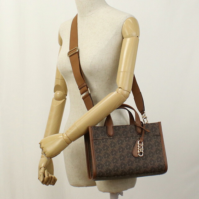 マイケルコース トートバッグ レディース ブランド MICHAEL KORS GIGI 2WAY 30H3G3GM5B ブラウン バッグ 軽量 手提げ 高級 おしゃれ プレゼント 女性 実用的 かわいい