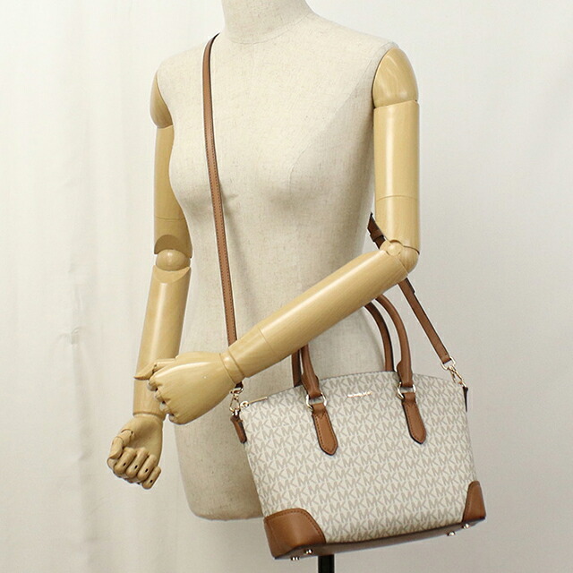 マイケルコース ハンドバッグ レディース ブランド MICHAEL KORS MURPHY 2WAY 30R6G1WS8B VANILLA-ACRN 軽量 小さめ 手提げ 高級 おしゃれ プレゼント 女性 実用的 かわいい