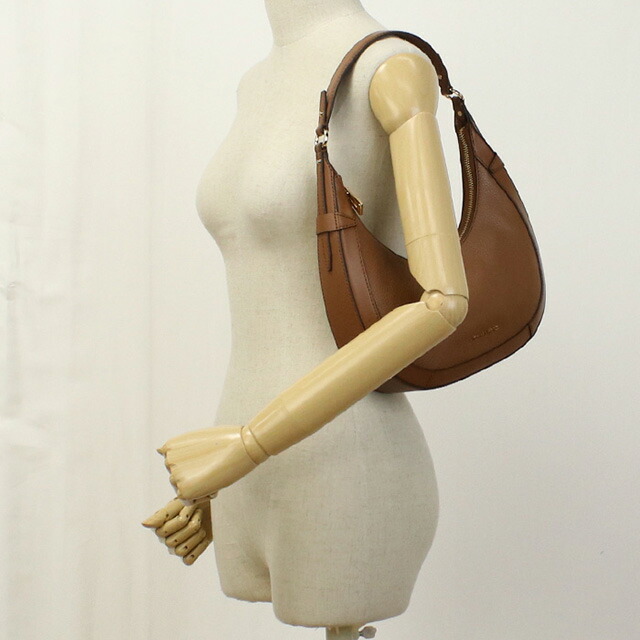 マイケル・コース セミショルダー レディース ブランド MICHAEL KORS PRESTON レザー バングラデシュ 30S4G0PL5L LUGGAGE ブラウン系 バッグ
