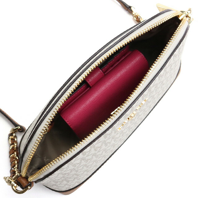 マイケル・コース 斜め掛け ショルダーバッグ レディース ブランド MICHAEL KORS JET SET CHARM フィリピン 32T1GT9C3B VANILLA-ACRN ホワイト系 バッグ