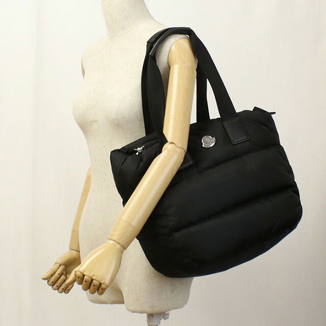 モンクレール トートバッグ レディース ブランド MONCLER 5D00015 ブラック バッグ 軽量 手提げ 高級 おしゃれ プレゼント 女性 実用的 かわいい