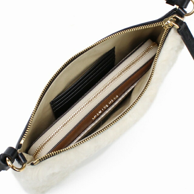 マルニ 斜め掛けショルダーバッグ レディース MARNI ラム レザー イタリア PHMO0011L0 ホワイト系 バッグ 斜めがけ ブランド 高級 おしゃれ プレゼント 女性 実用的 かわいい