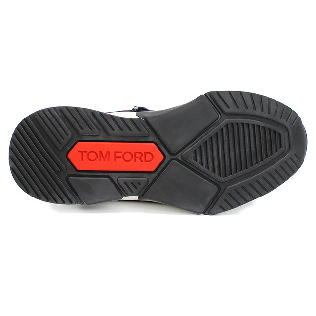 トム フォード スニーカー メンズ ブランド TOM FORD ポリエステル ポリアミド ビスコース コットン スニーカー イタリア J1100T ネイビー系 選べるモデル プレゼント 実用的