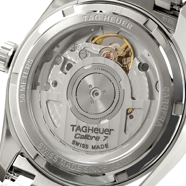 タグ・ホイヤー カレラ デイト 36mm 自動巻き 腕時計 ブランド メンズ レディース TAG Heuer WBN2316.BA0001 アナログ ターコイズブルー おしゃれ 防水 プレゼント 実用的