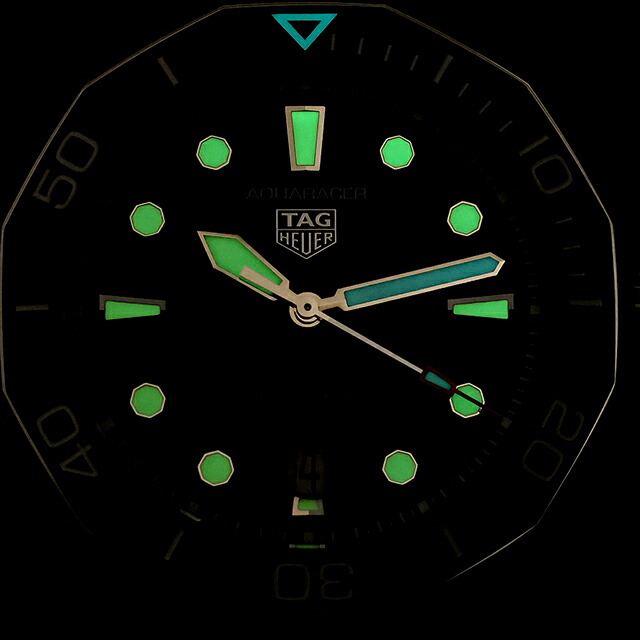 タグ・ホイヤー アクアレーサー プロフェッショナル300 デイト 43mm 自動巻き 腕時計 ブランド メンズ TAG Heuer WBP201A.BA0632 アナログ ブラック 黒 おしゃれ 防水 プレゼント 男性 実用的