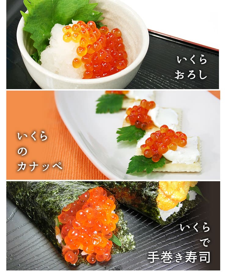 北海道産 いくら醤油漬け 500g [鮭イクラ500g]