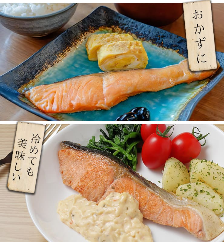 訳あり 銀鮭切り身 1.2kg (有塩･甘口) 20切前後 加熱用 チリ産 チャック袋入り シミ・身割れの切り身 [有塩_B級銀鮭切り身1.2kg]