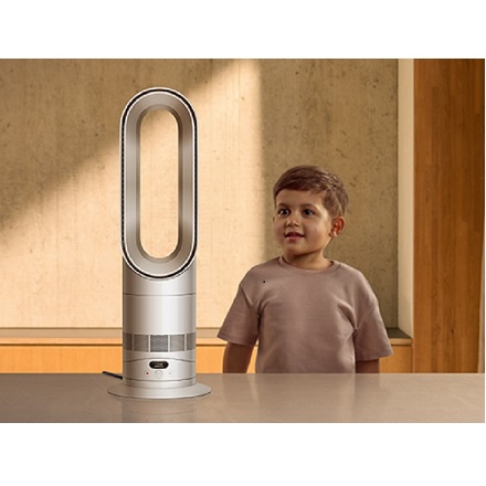 Dyson Hot+Cool HF1 remote link pre-heat ファンヒーター AM15 WS ホワイト/シルバー