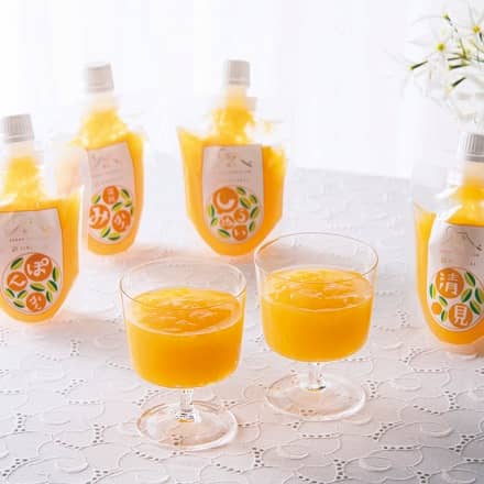 日本の極み　果汁たっぷり飲むゼリー 全4種 150g×6