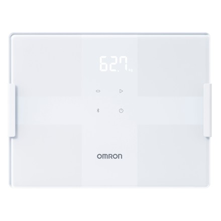 〈オムロン〉 体重体組成計（ホワイト）　KRD-508T-W