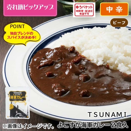 ＴＳＵＮＡＭＩよこすか海軍カレー2食