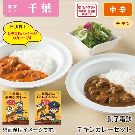 銚子電鉄チキンカレーセット 2食