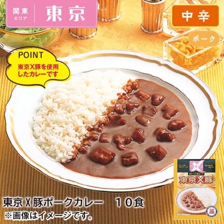 東京Ｘ豚ポークカレー10食