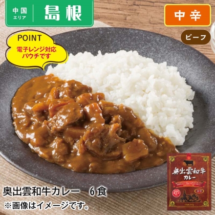 奥出雲和牛カレー6食