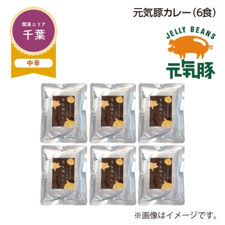 元気豚カレー Ｂ（6食）