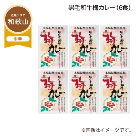 黒毛和牛梅カレー Ｂ（6食）