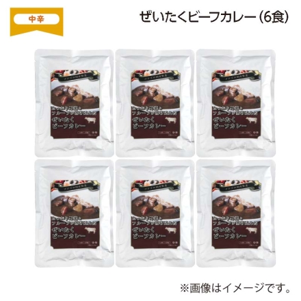 ぜいたくビーフカレー Ｂ（6食）