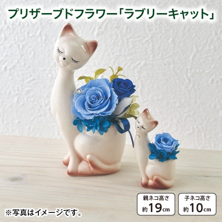 プリザーブドフラワー「 ラブリーキャット 」 母の日 送料込み