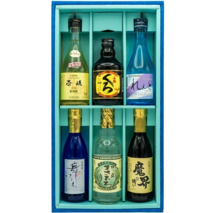 お歳暮のし付き 本格焼酎 蔵巡りセット 6本