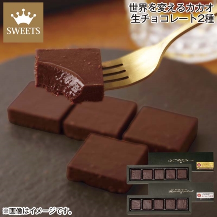 世界を変えるカカオ 生チョコレート2種