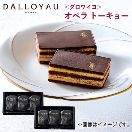 ＜ダロワイヨ＞オペラ トーキョー チョコ チョコレート 3個×2パック