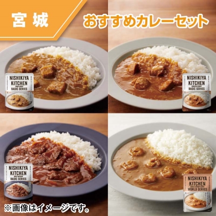 おすすめカレーセット 4個