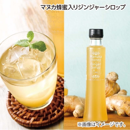 父の日 マヌカ蜂蜜入りジンジャーシロップ 200ml×3 ギフト プレゼント