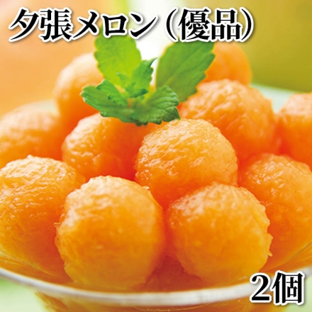 夕張メロン（優品） 2個