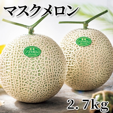 マスクメロン 2.7ｋｇ
