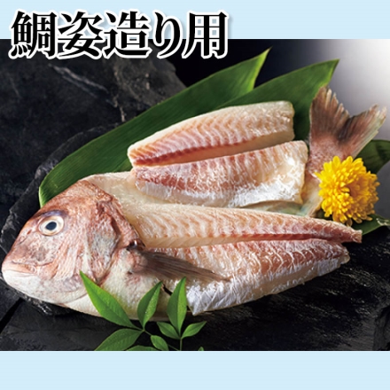 鯛姿造り用 750ｇ（頭・骨含む）