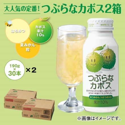つぶらなカボス2箱
