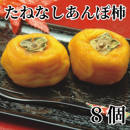 たねなしあんぽ柿 8個