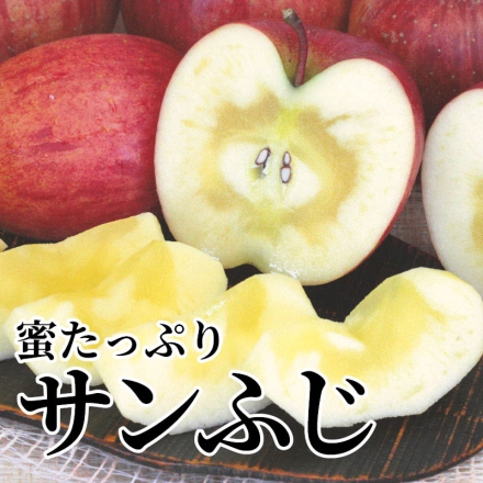 蜜たっぷりサンふじ 3kg（秀：9～12個）