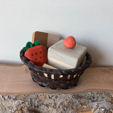 ICHIBAMOKKO 森のスイーツセット（スクエアケーキ）