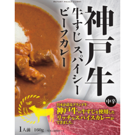 神戸牛 牛すじスパイシービーフカレー 6食セット