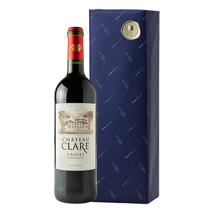 ギフト箱包装付き特別セット シャトー・クラール グラーヴ 赤ワイン 仏 ボルドー オー・メドック