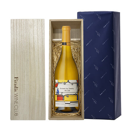 桐箱ギフト包装付きセット シックスティーン・バイ・トゥエンティ シャルドネ・ソノマ・コースト 白ワイン 米 カリフォルニア