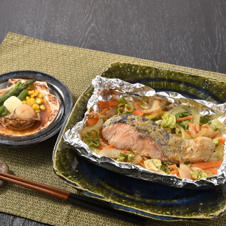 北海道 鮭のちゃんちゃん焼き(8枚)と帆立バター焼き(8パック）
