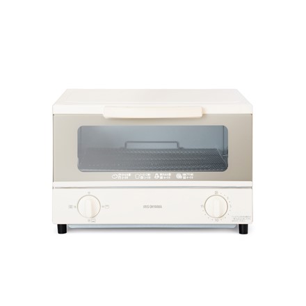 アイリスオーヤマ オーブントースター 4枚焼き ホワイト EOT-032-CW