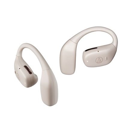 オーディオテクニカ 完全ワイヤレスBluetooth対応オープンイヤー型イヤホン リッチホワイト ATH-AC5TW-WH