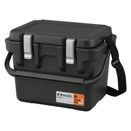 アイリスオーヤマ ＨＵＧＥＬ 真空断熱クーラーボックス 15Ｌ チャコールグレー VITC-15