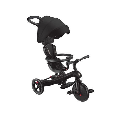 GLOBBER エクスプローラー トライク 4in1 ベビーカーJP PKG ブラック