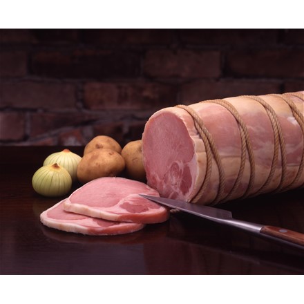 長野信州ハム 国産豚肉使用 爽やか信州軽井沢熟成ロースハム（木箱入り）0.9kg～1.1kg