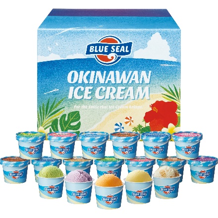 沖縄 ブルーシールアイス 計18個